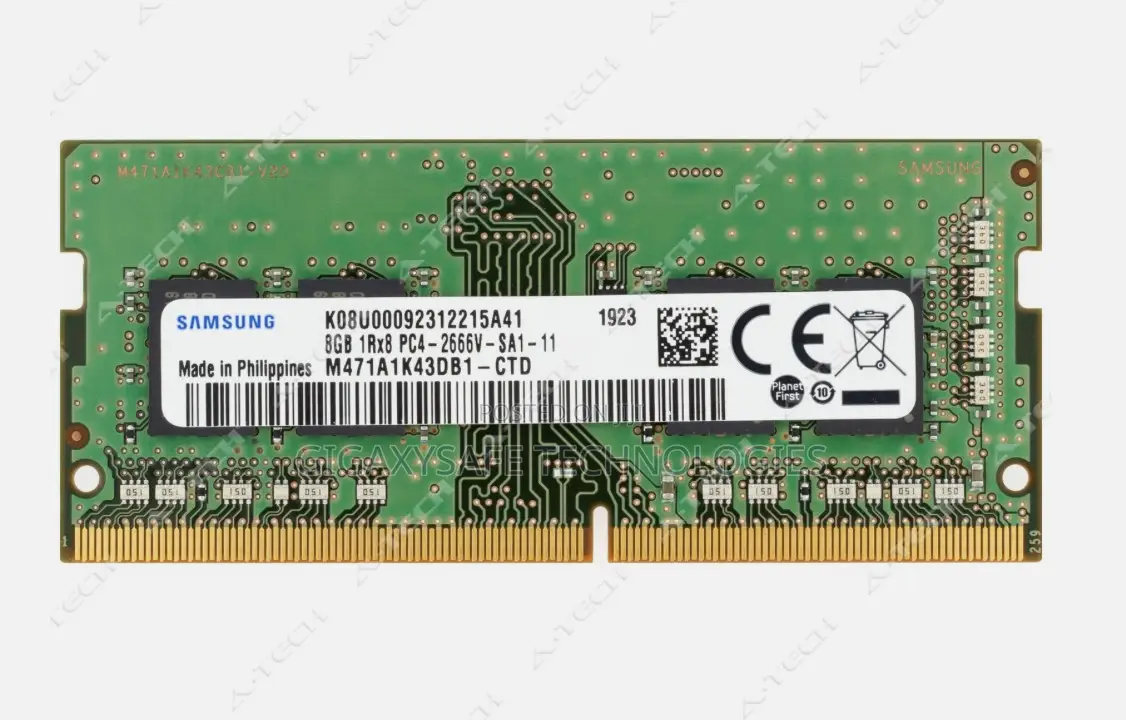8gb, 1rx8 Pc4-2666 Laptop Memory