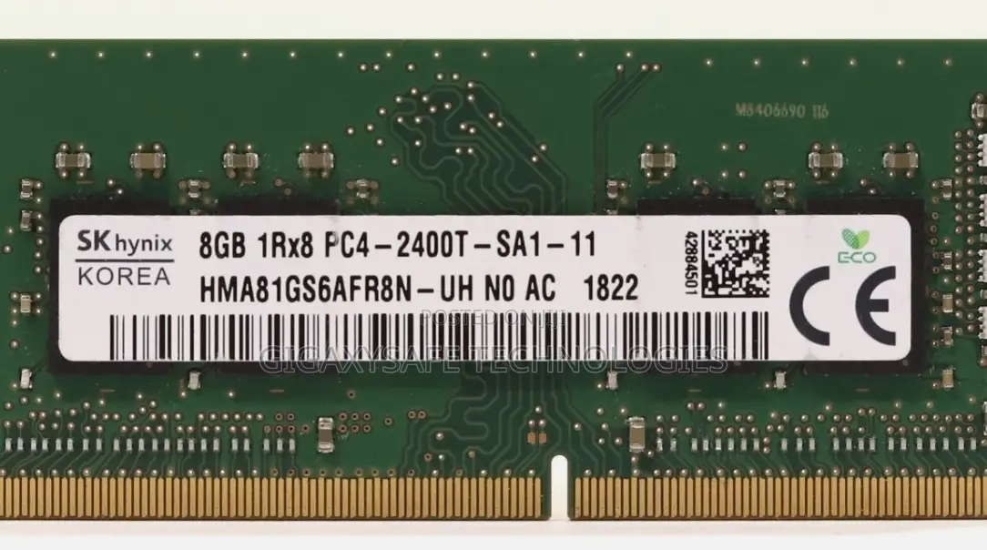 8gb, 1rx8 Pc4-2666 Laptop Memory