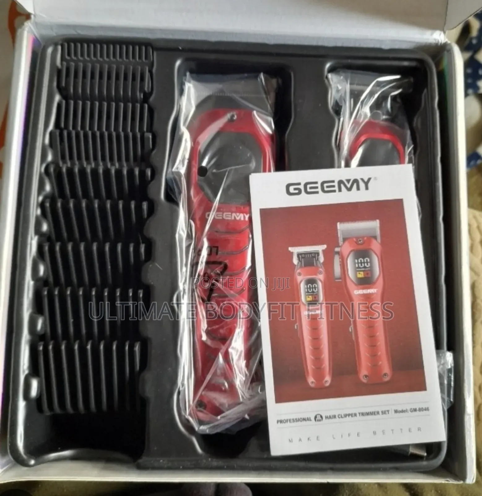Brand New the Geemy Gm-8046 2in1 Clipper