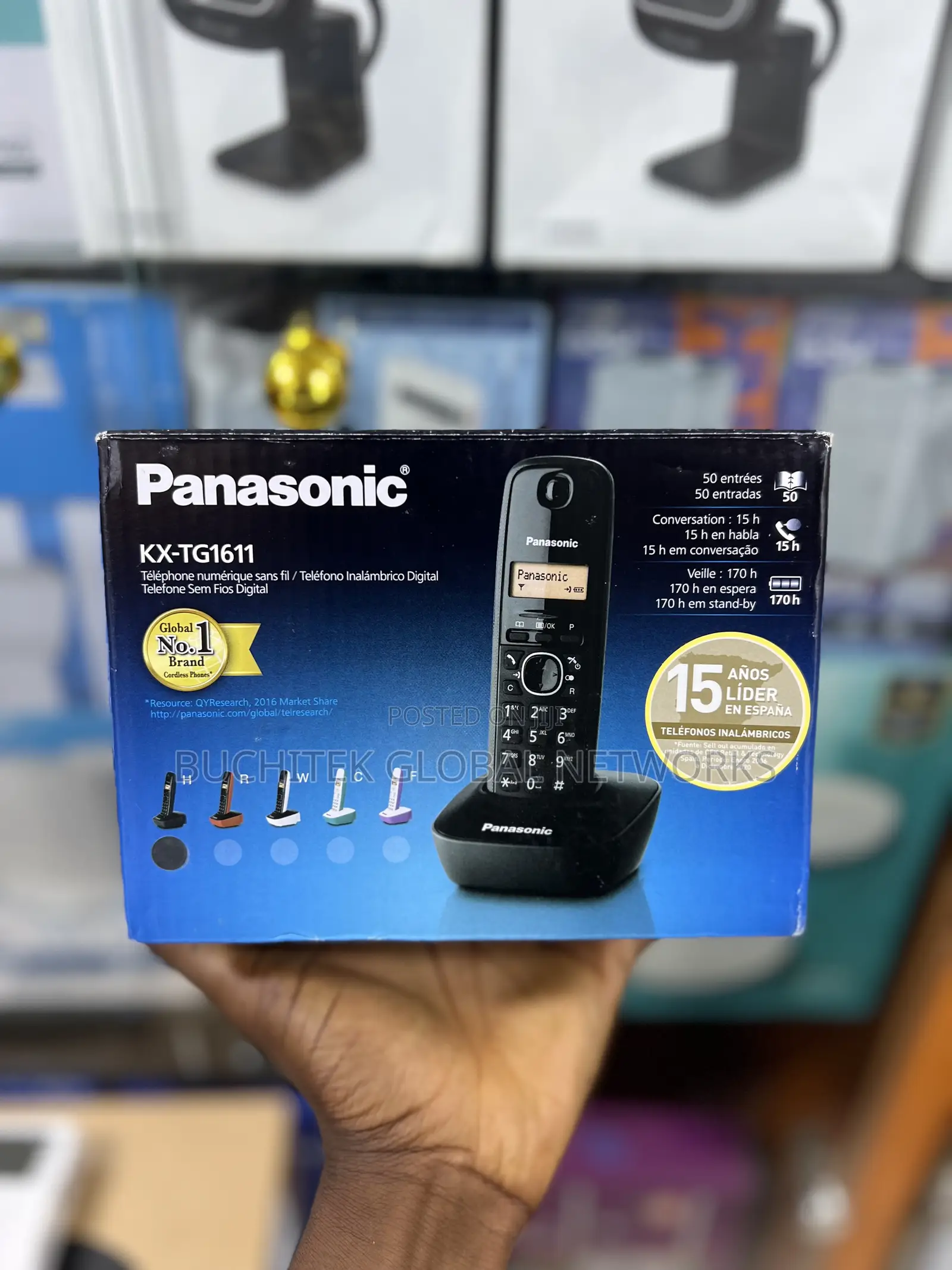 Panasonic Kx-tg1611 Cordless Phone