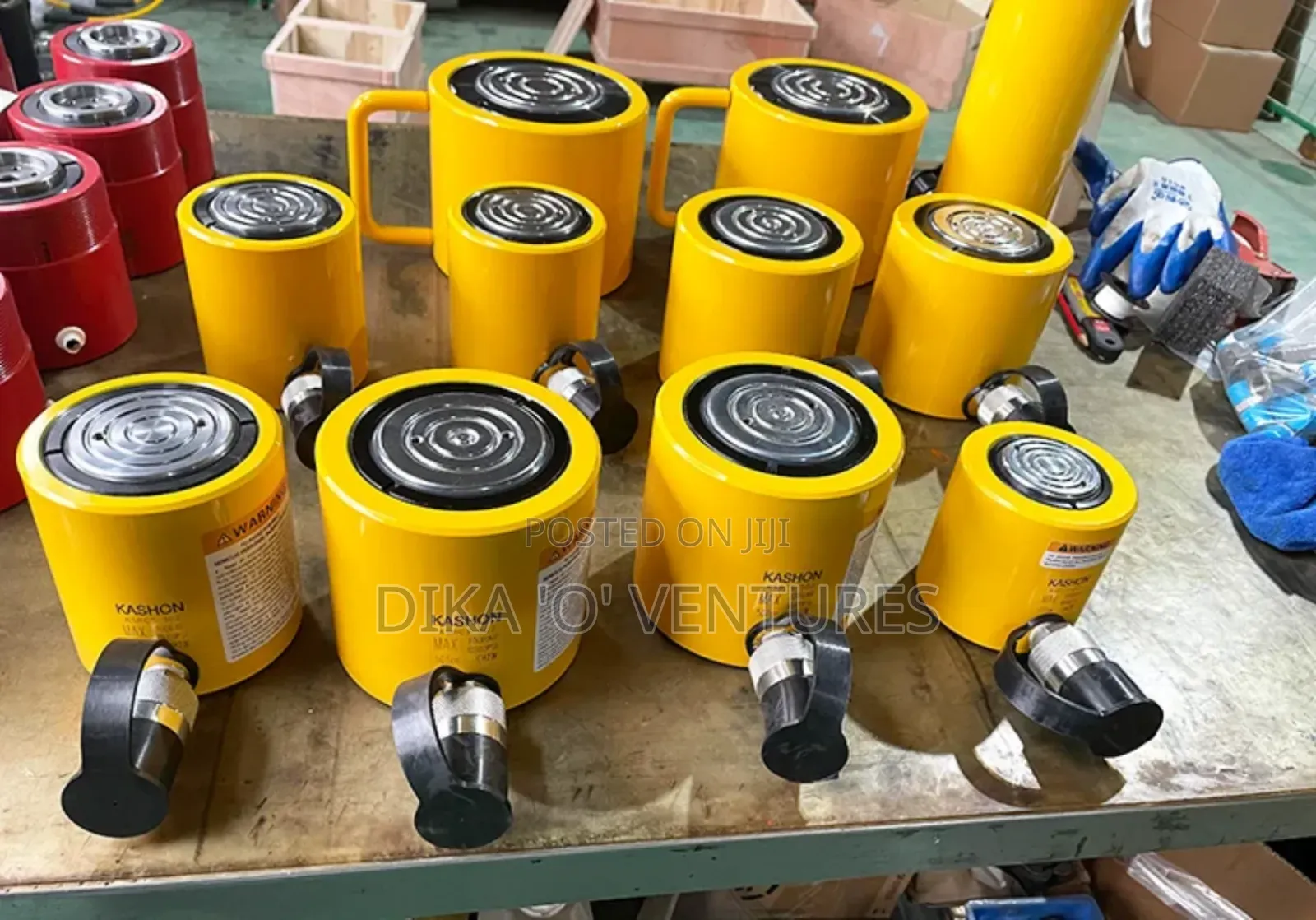 Multi-Stage Hydraulic Cylinder