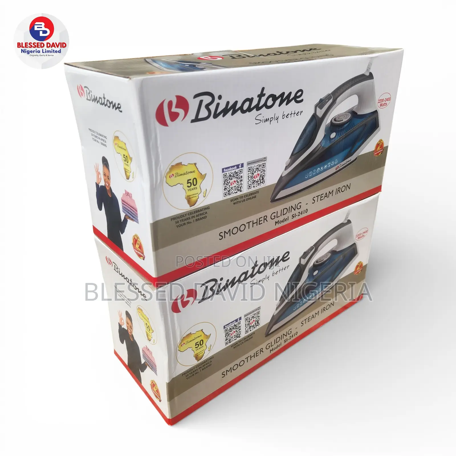 Binatone Steam Iron Si-2410