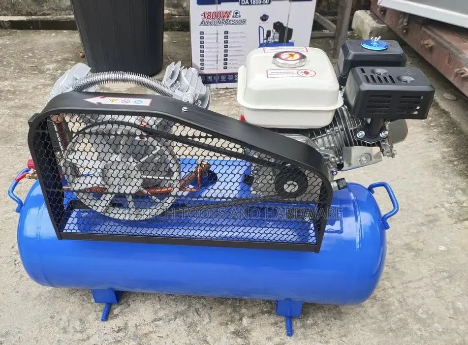 100l Maxmech Air Compressor Powered Maxmech 210 Series Gasoline Engine