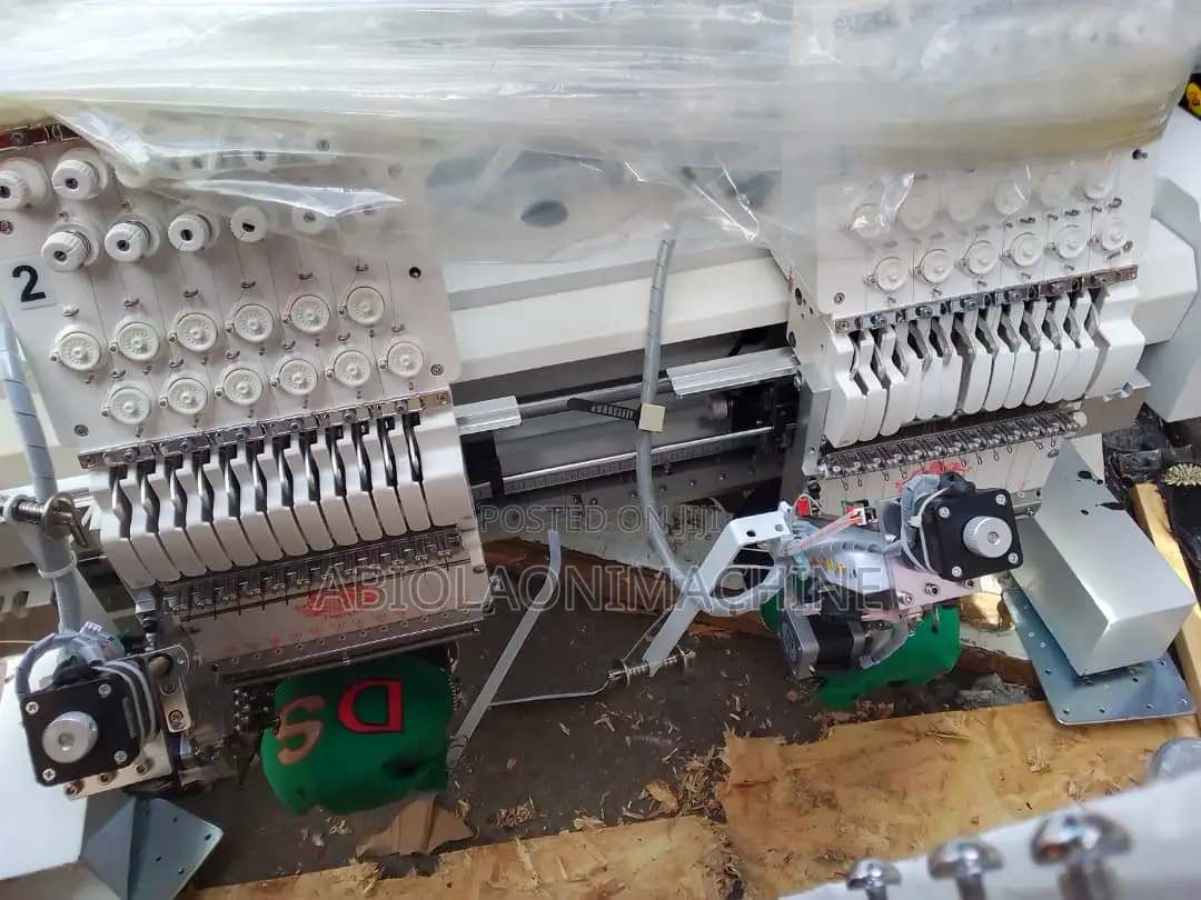 Two Lion Two-Head Computerized Monogram / Embroidery Machine 450×400mm
