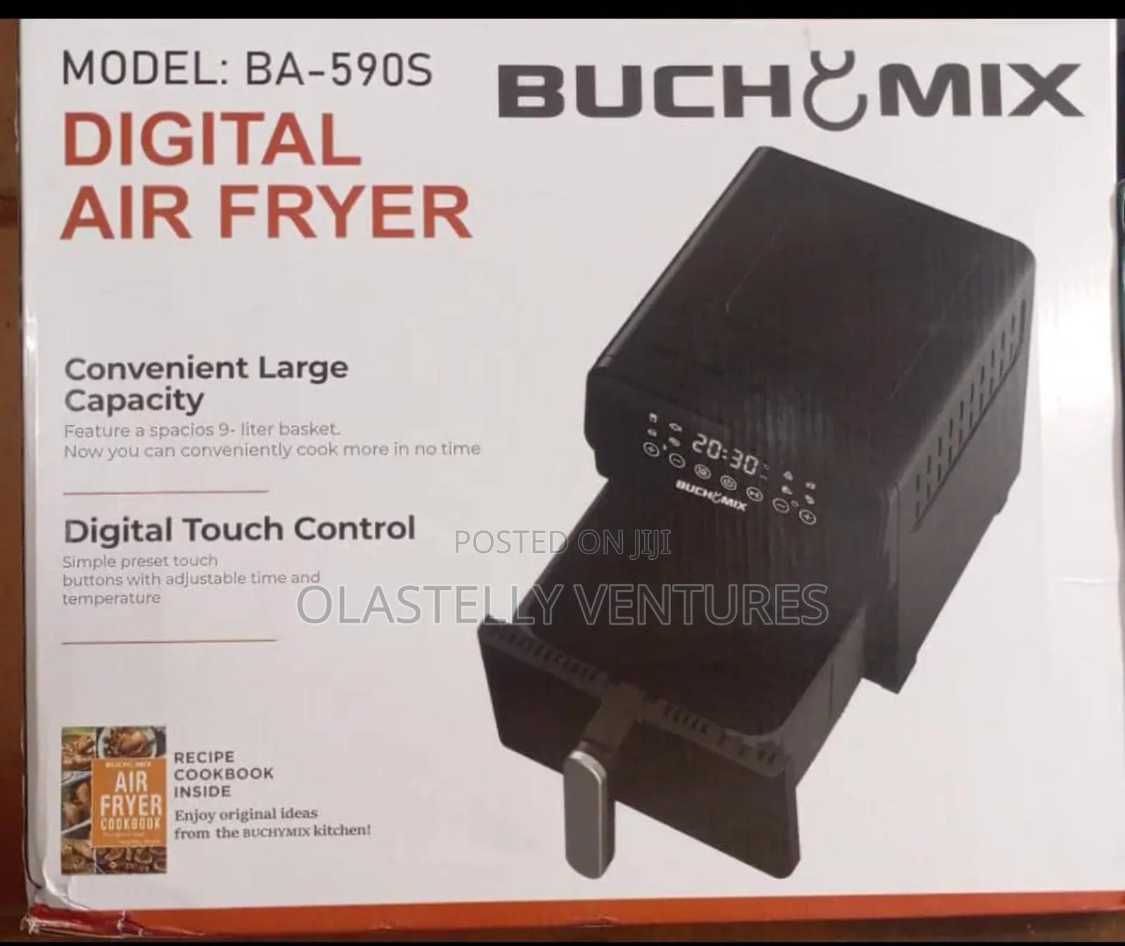 Buchy Mix Air Fryer 9l Chi.