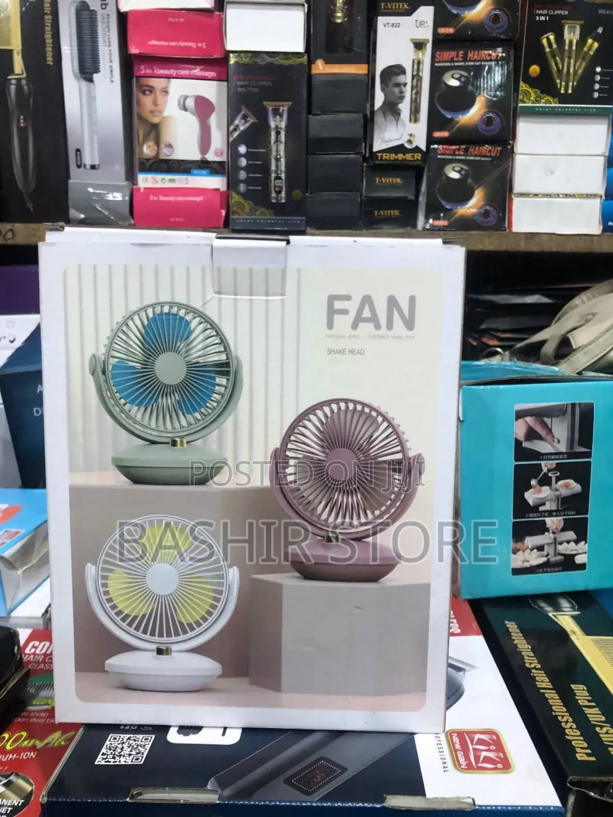 Portable, Rechargeable Usb Fan