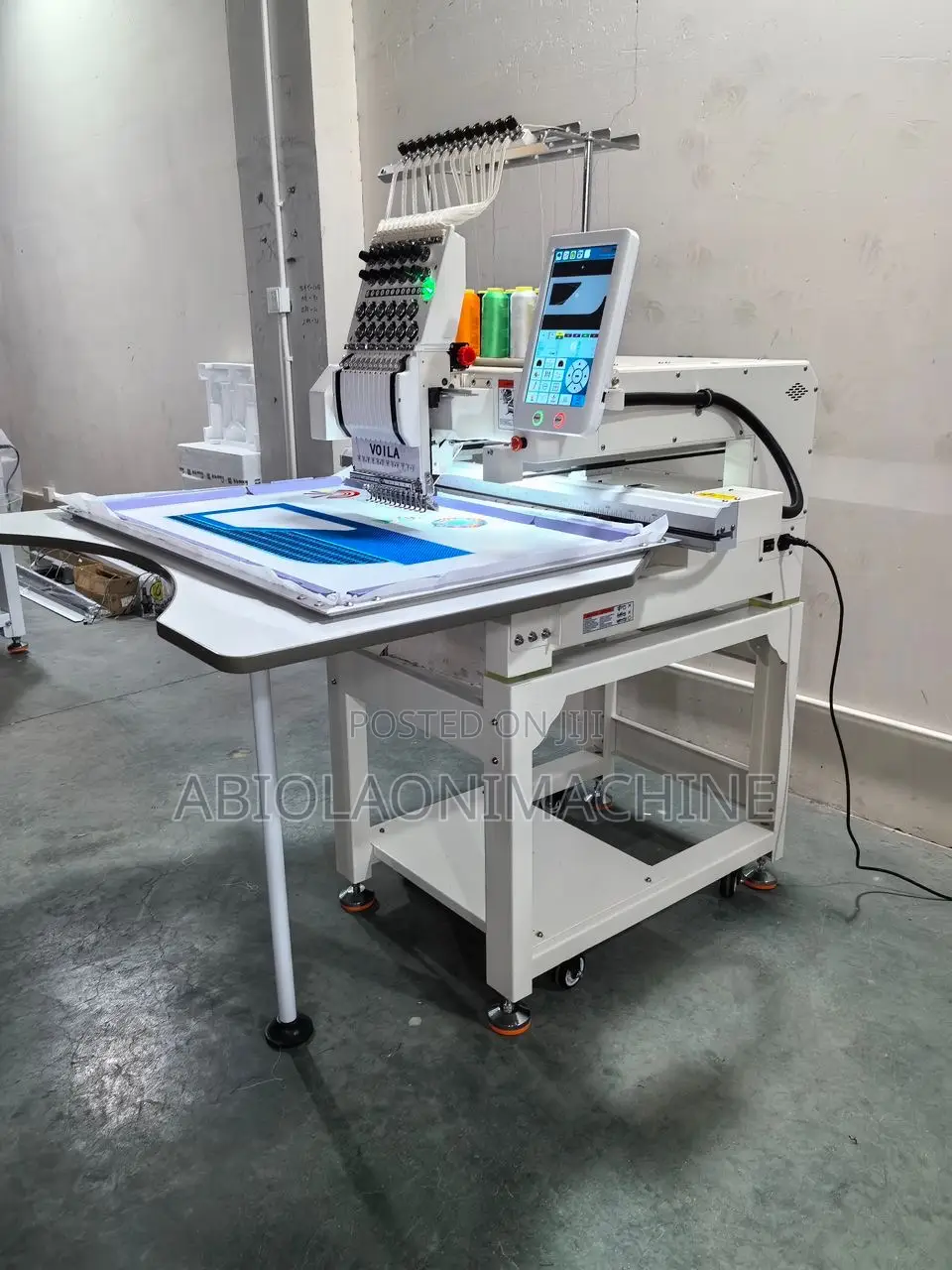 Viola One Head 500×800mm Monogram Embroidery Machine