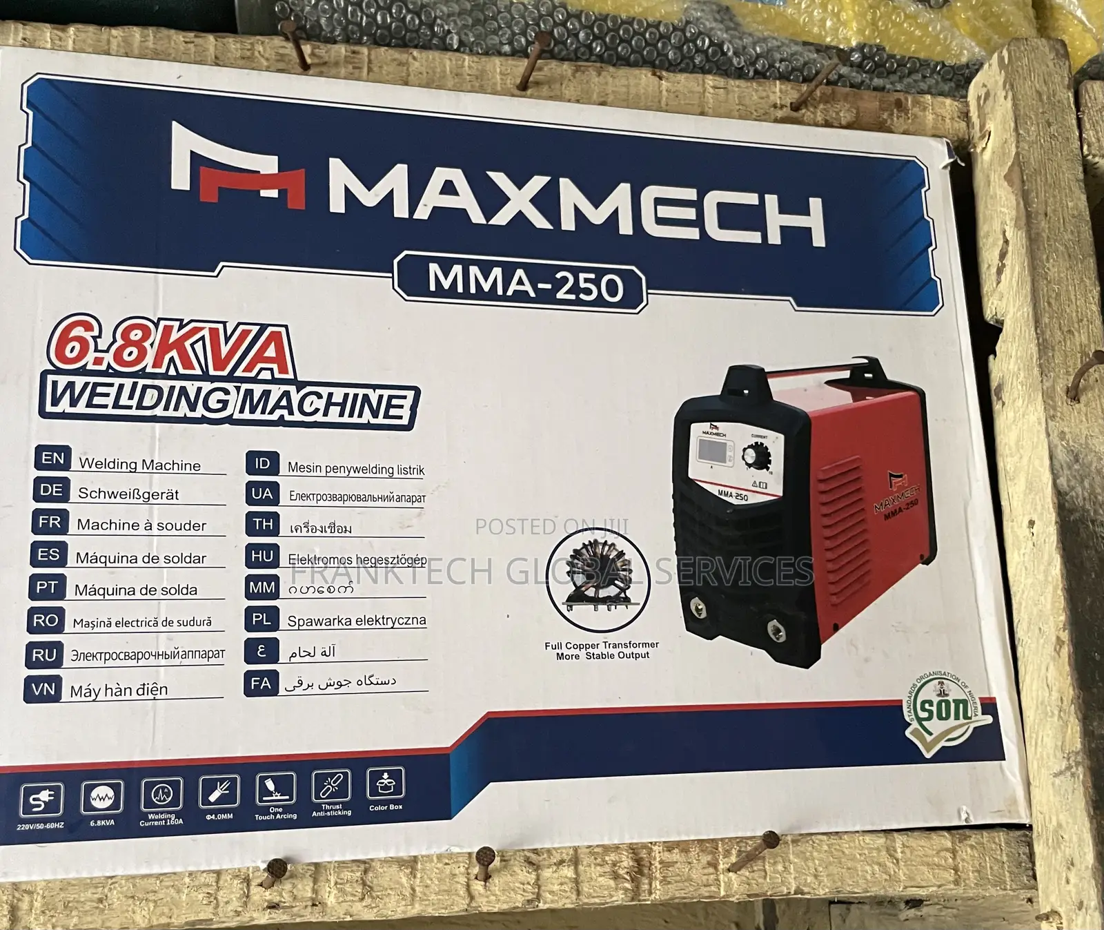 Maxmech Welding Machine Mma 250a