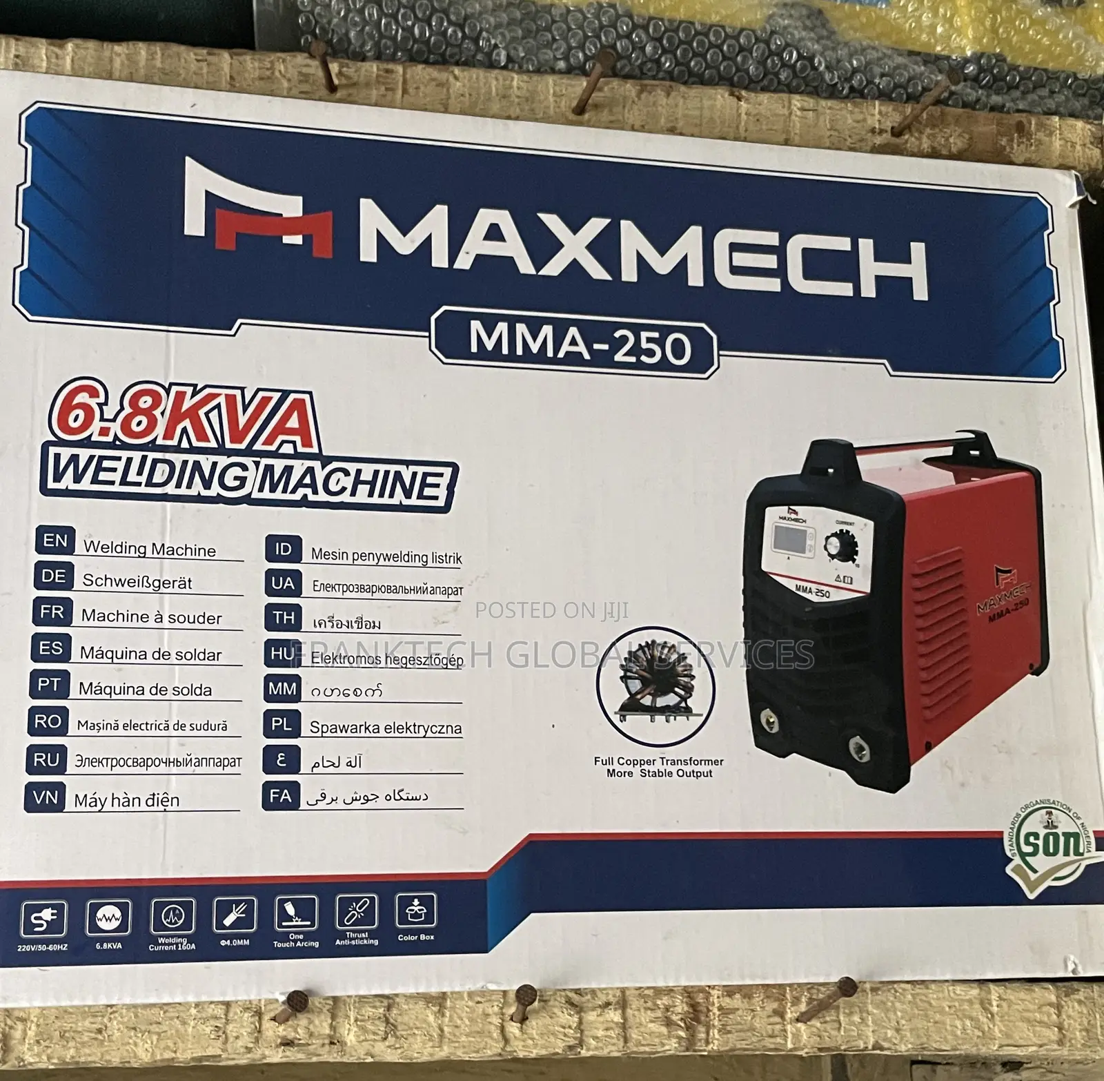 Maxmech Welding Machine Mma 250a