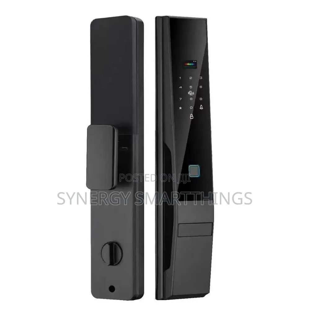 Tuya Smart Door Lock With Facial Recognition Thumbprint Password Keys