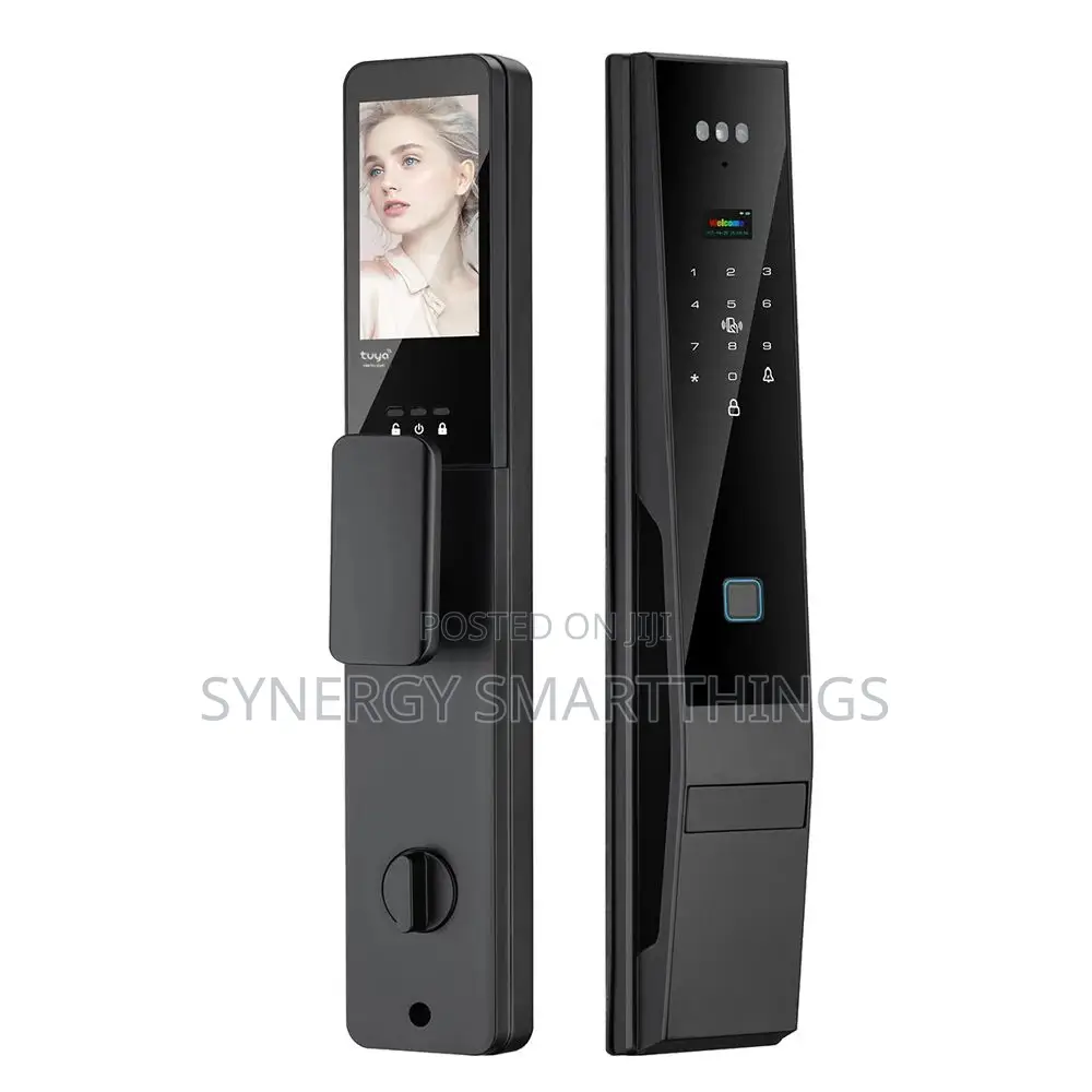 Tuya Smart Door Lock With Facial Recognition Thumbprint Password Keys