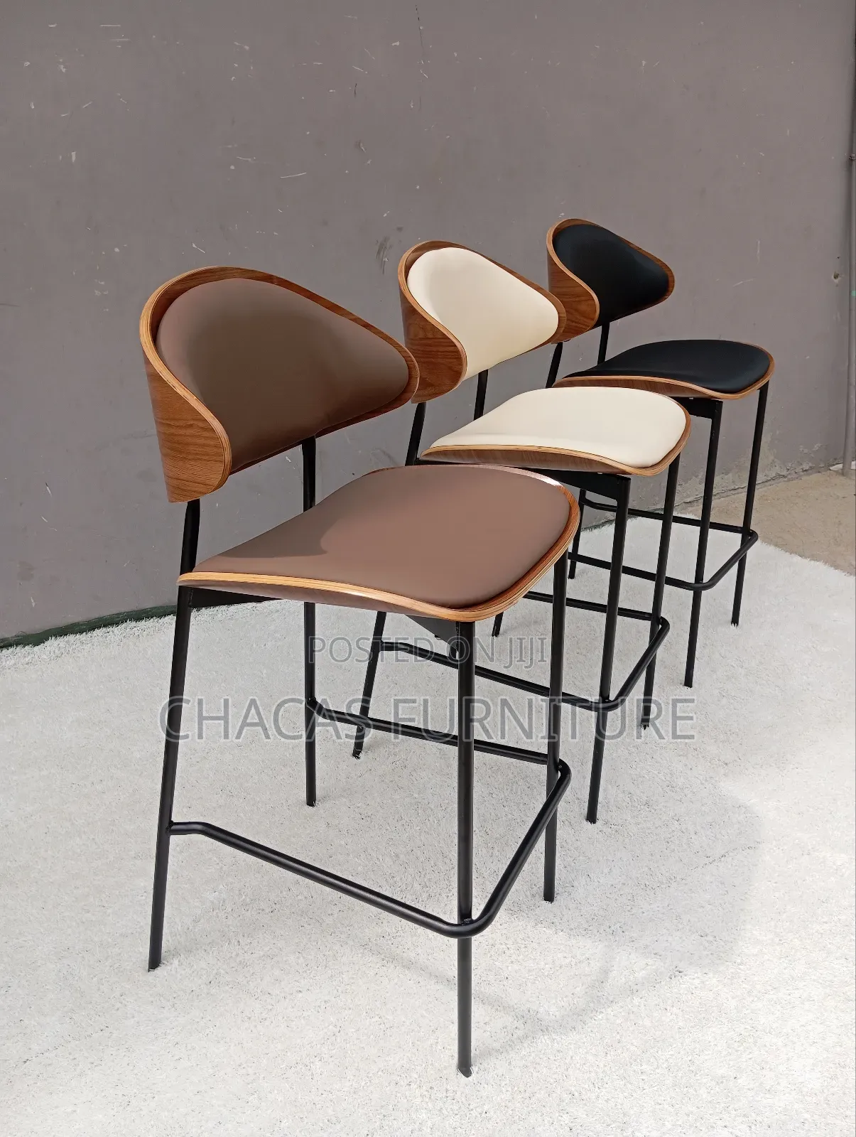 High-End Designer Bar Stools for Kitchen Island Bars