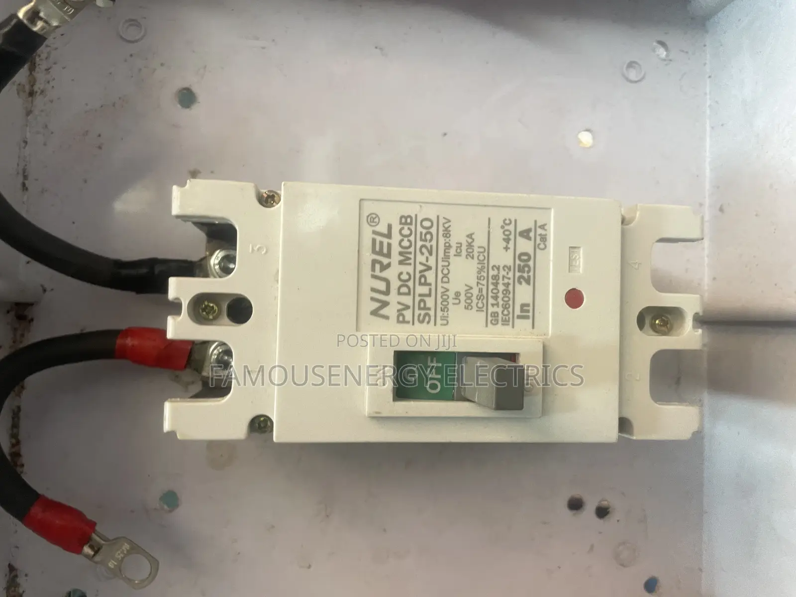 250a 2pole McCb Breaker