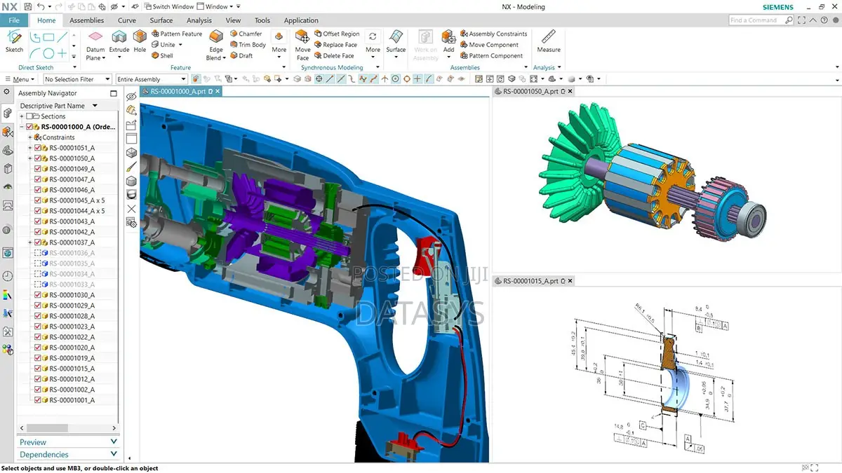 Siemens Designcenter Nx (Nx 2512 Series) – Advanced Cad, Cam Cae