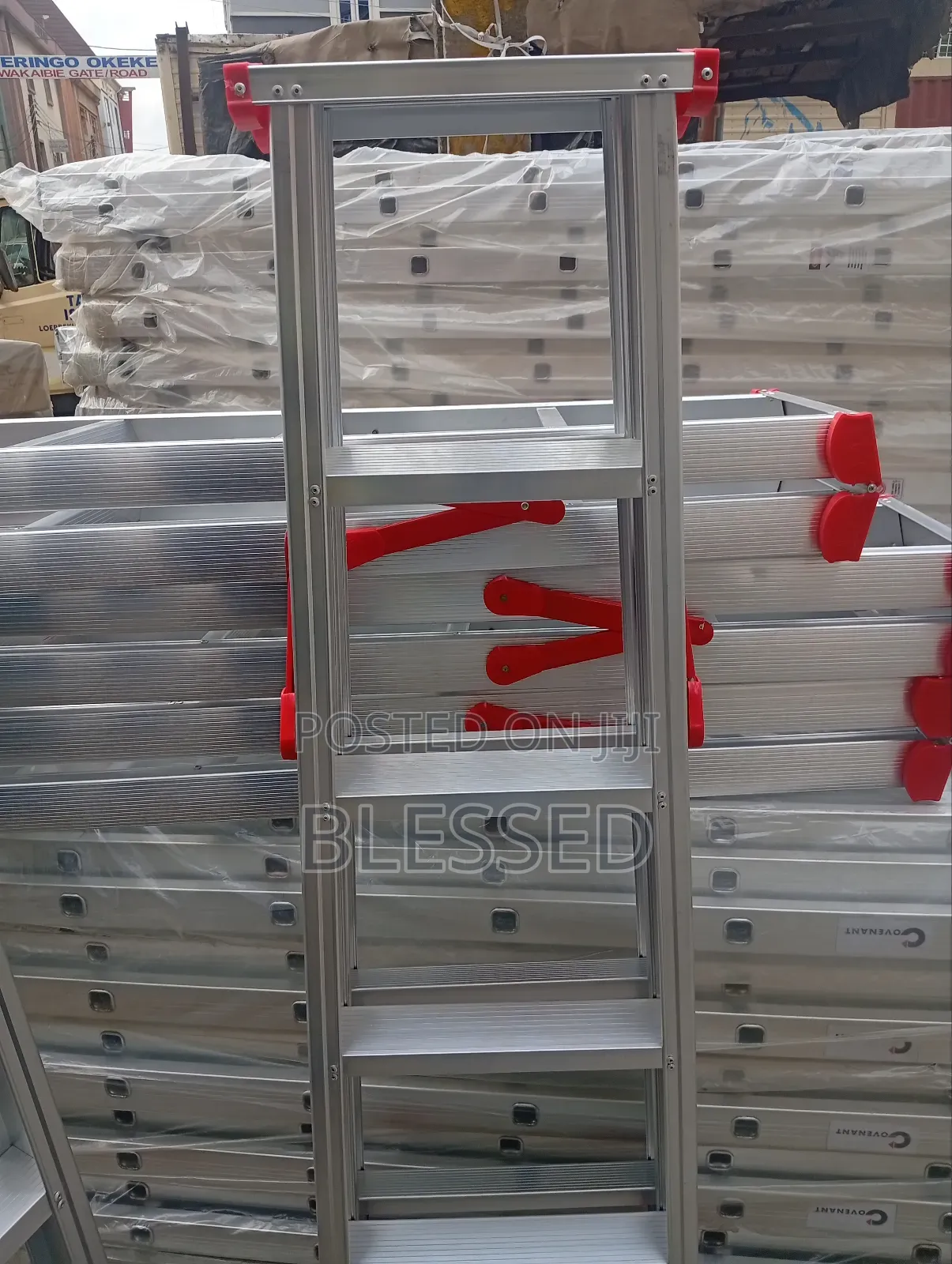 6 Step Aluminium a-Ladder