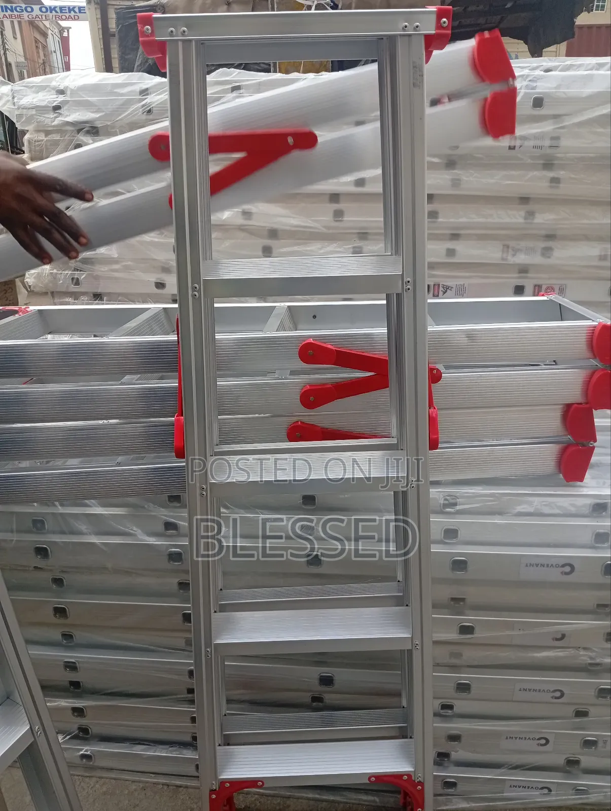 6 Step Aluminium a-Ladder