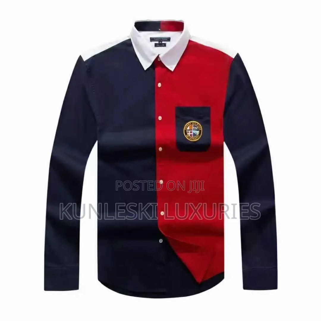 Original Tommy Hilfiger Long Sleeve Shirt For Men