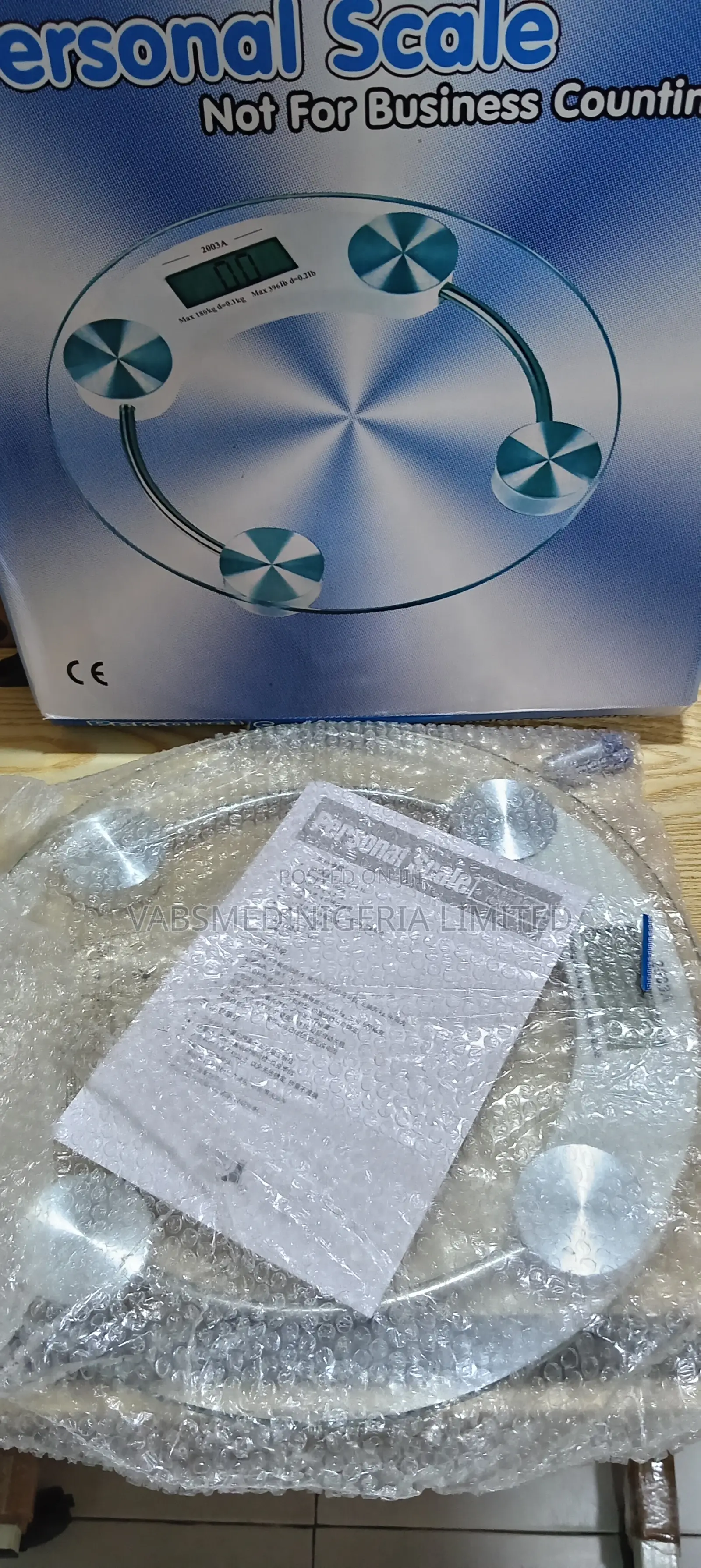 Personal Weighing Scale