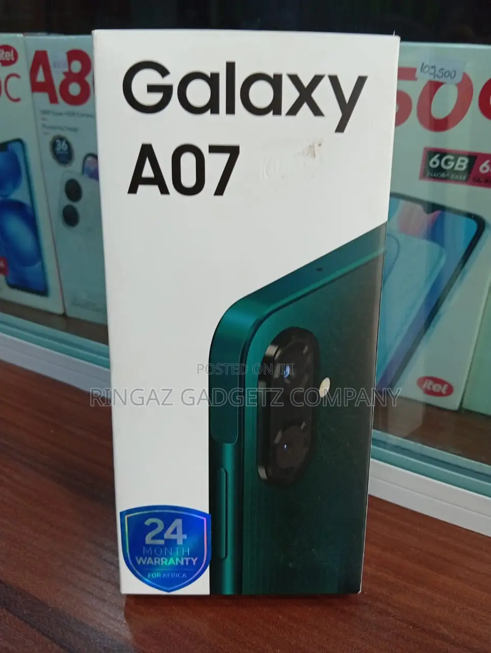 New Samsung Galaxy A07 4G 128 GB Green
