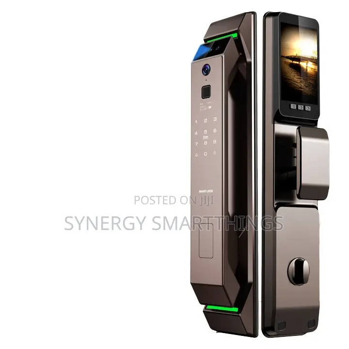 Tuya Smart Door Lock With Facial Recognition Password Cards Thumbprint