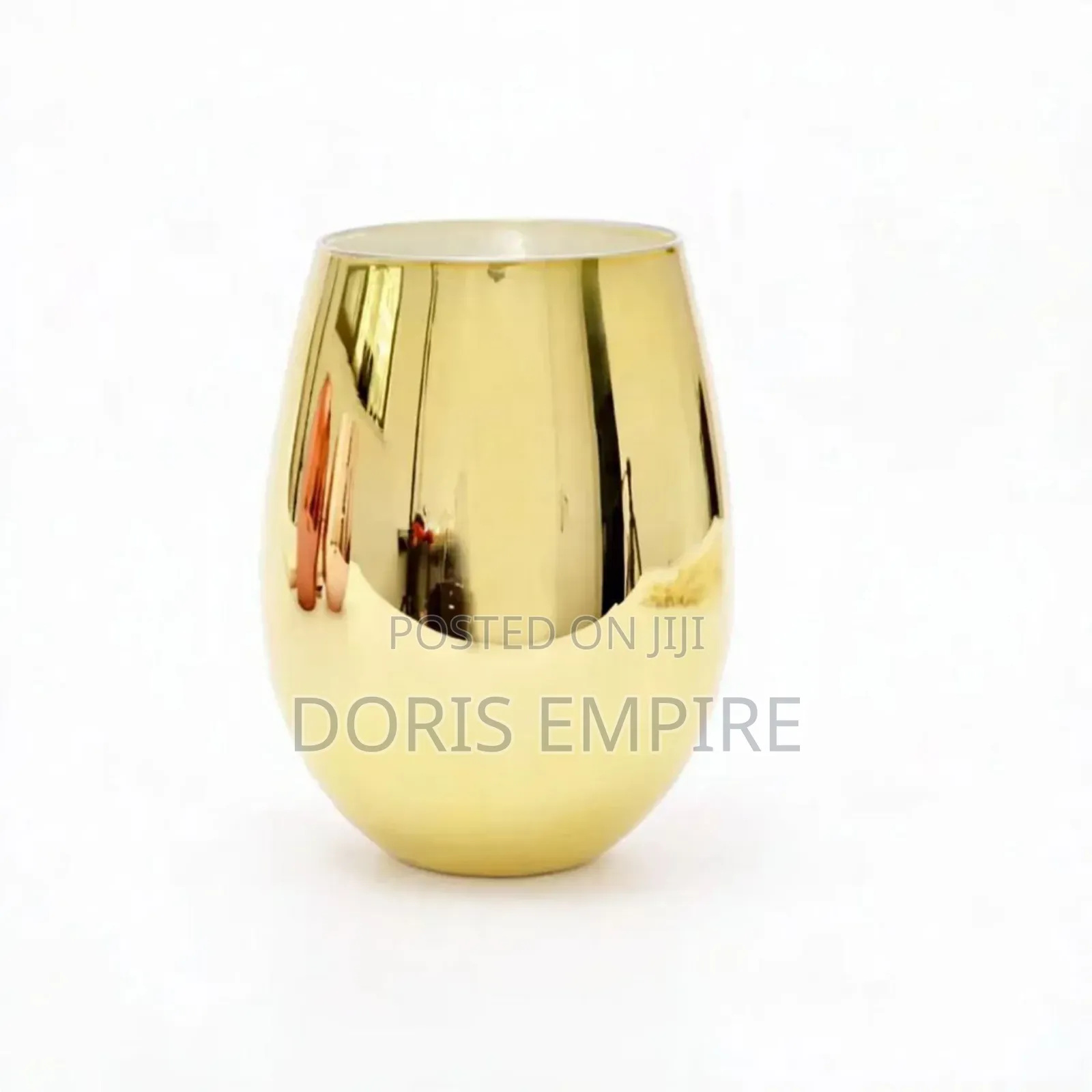 Electroplated Gold Water Glass Cup
6pcs Pack.