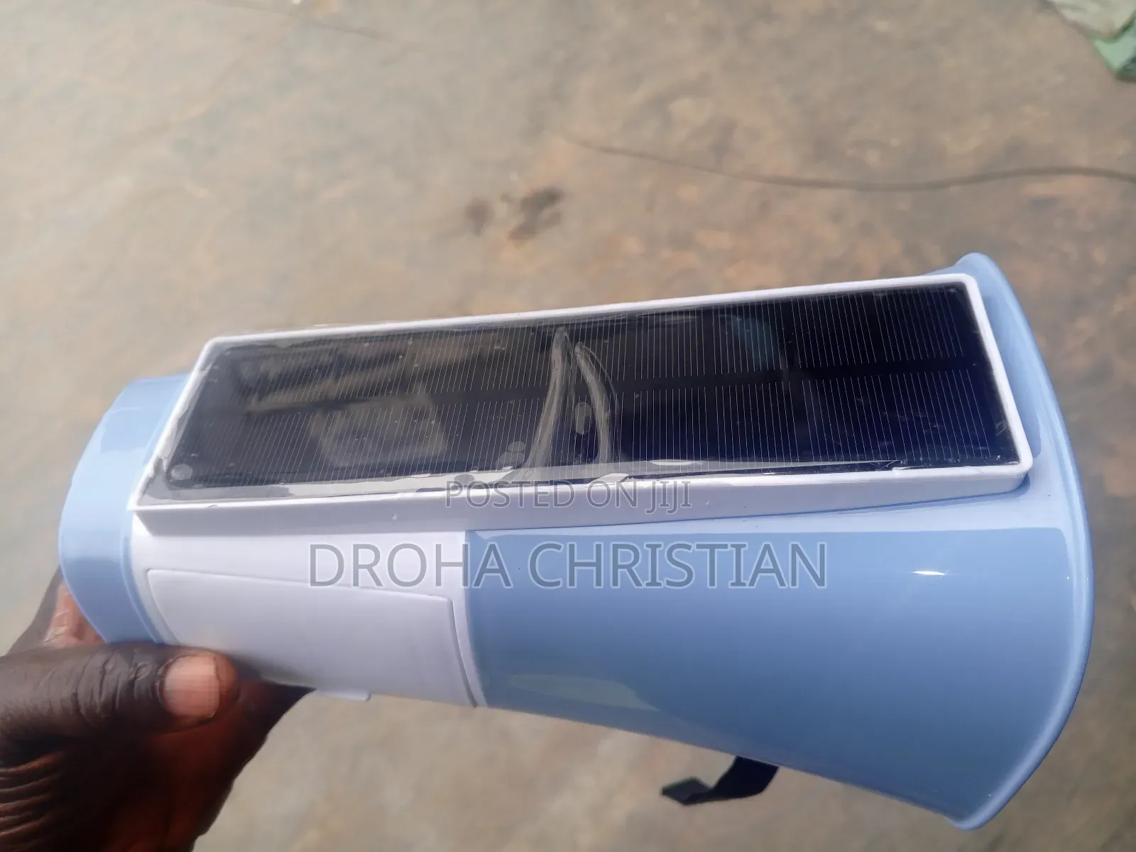 Solar Powered Hand Megaphone
