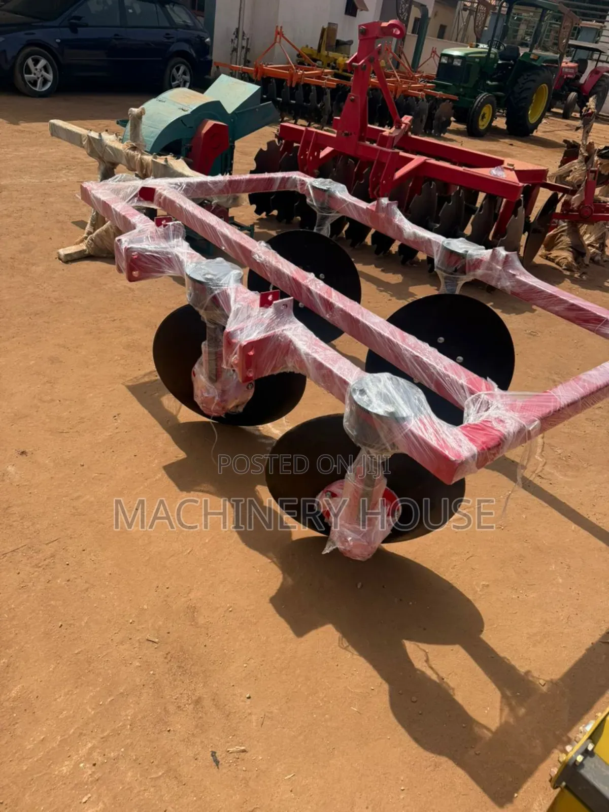 Tractor Massey Ferguson 375 Tractors With the Implements