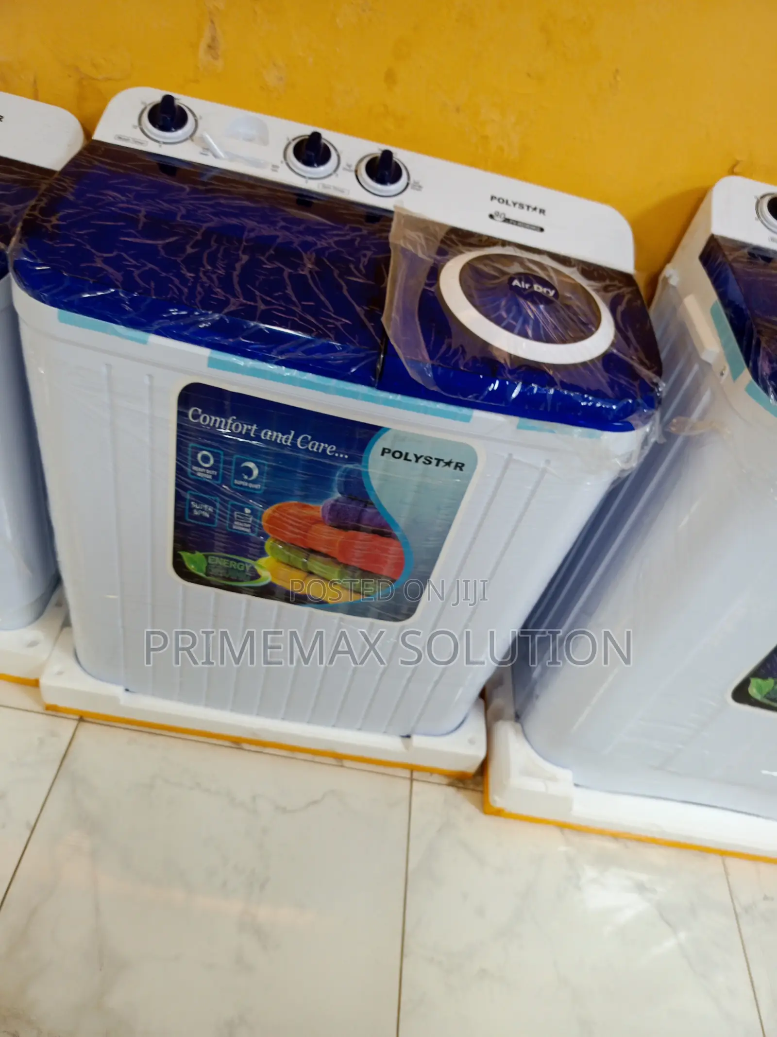 Polystar Twin Tub 9kg – Fast Washing Efficient Spinning