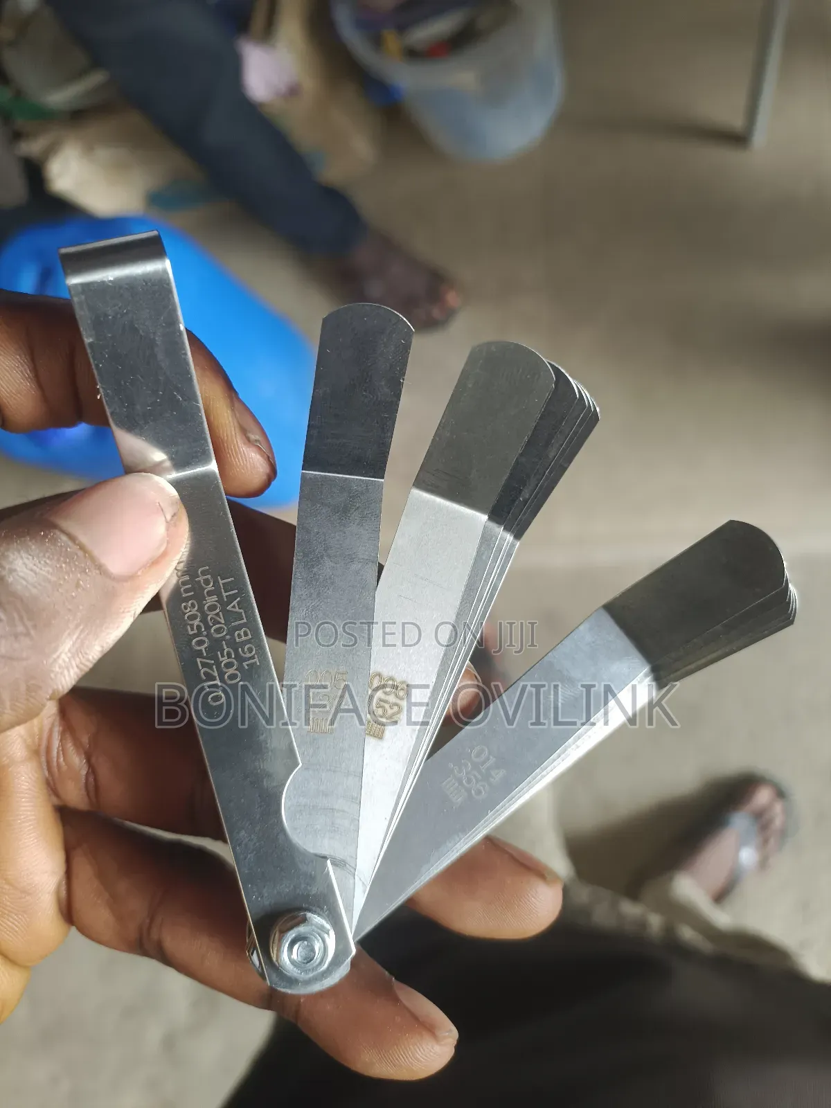Filler Gauge Metric/Inches 16 Blades Feeler