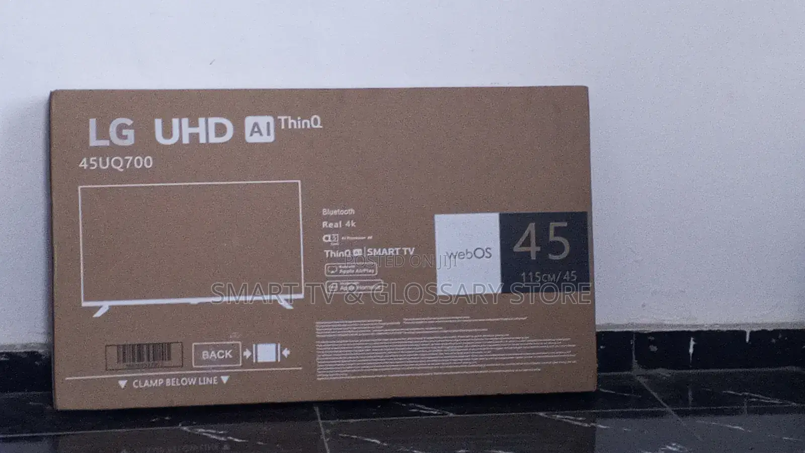 45 Inches Lg Smart Tv With Ai Processor 4k Apple Air Play