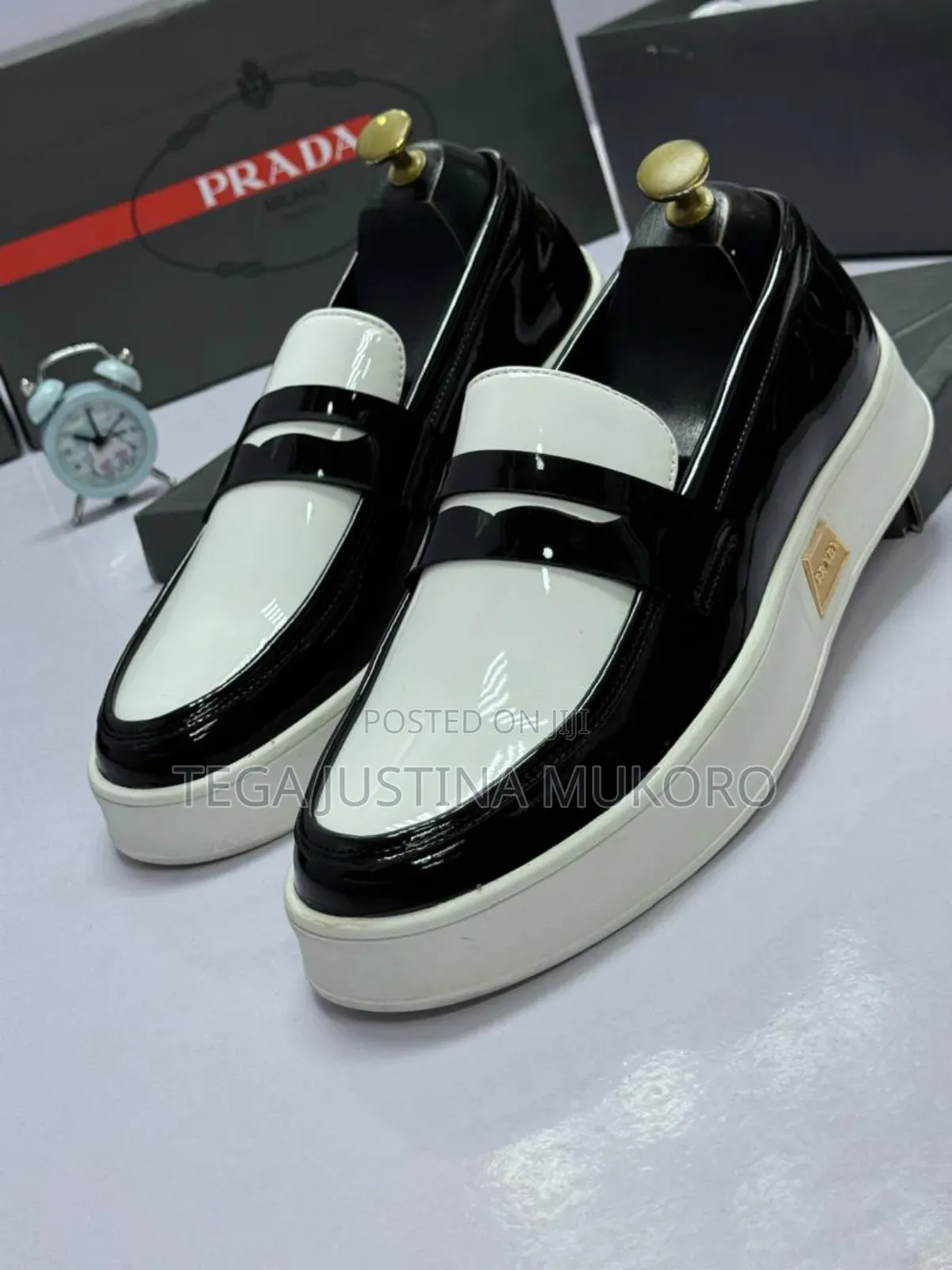 Latest Design Prada White Sole Shoe