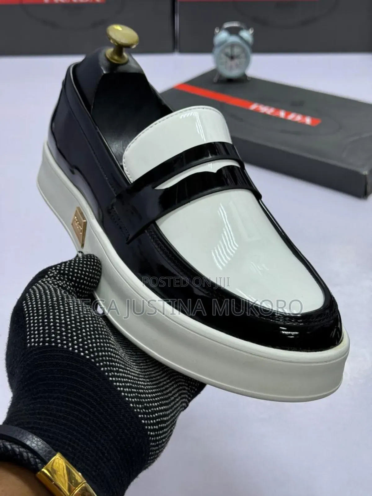 Latest Design Prada White Sole Shoe
