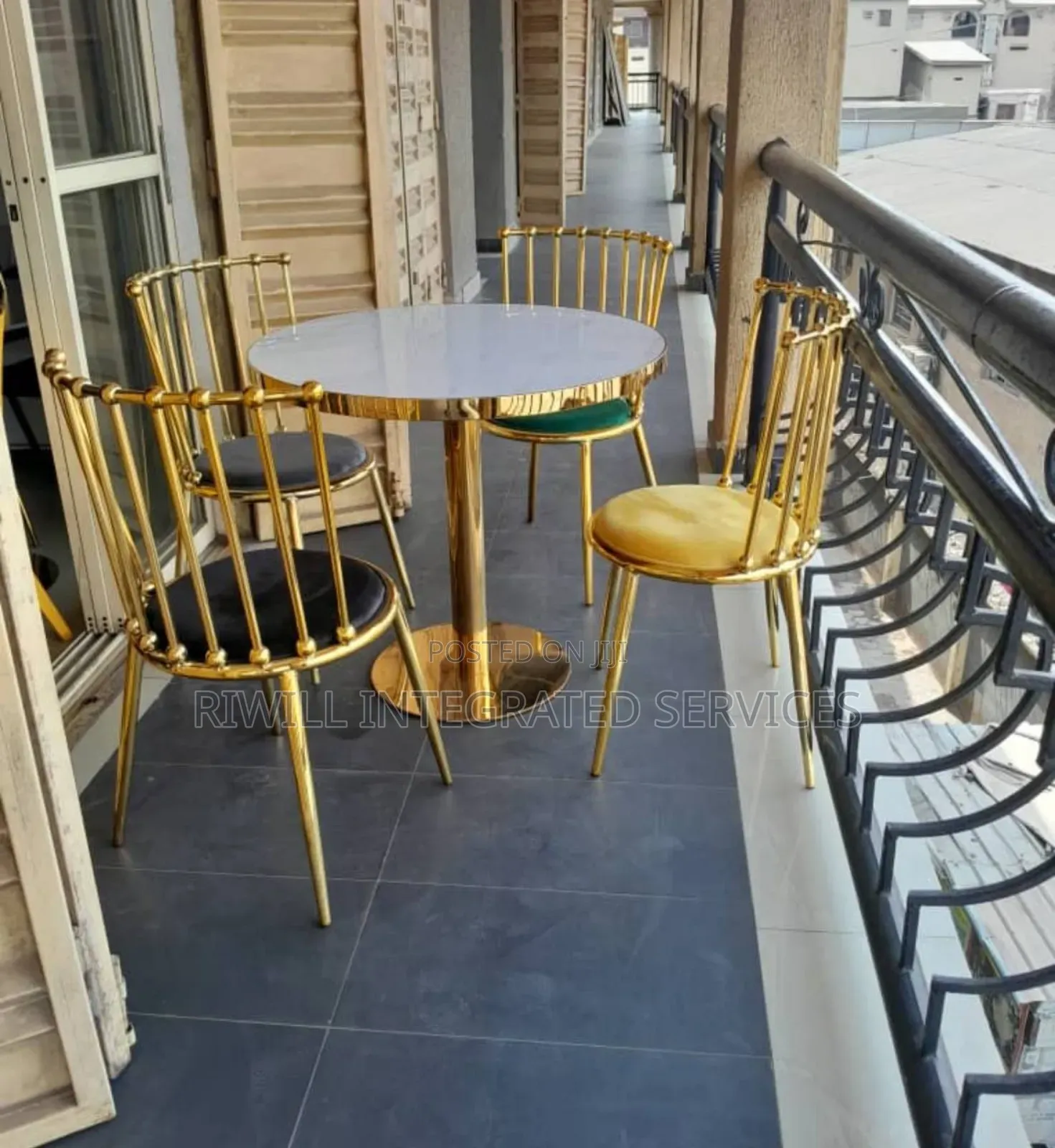Family of Four Chairs and Dining Table