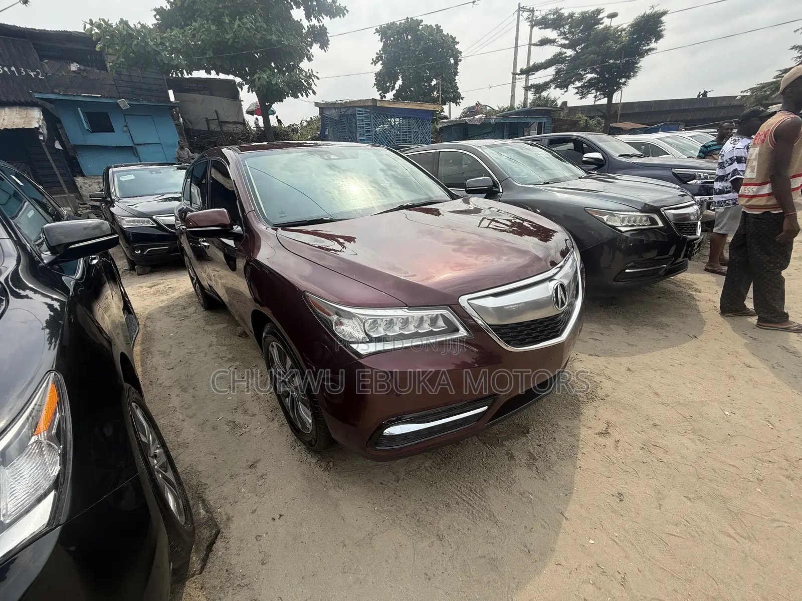 Acura MDX SH 4dr SUV AWD (3.5L 6cyl 9A) 2016 Burgundy