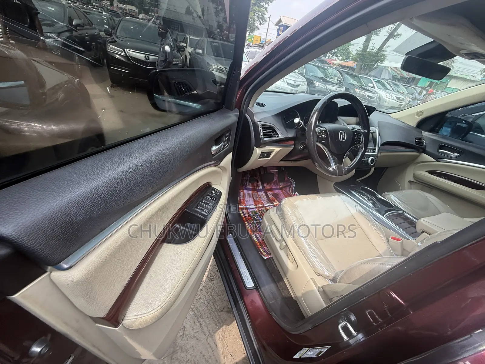 Acura MDX SH 4dr SUV AWD (3.5L 6cyl 9A) 2016 Burgundy