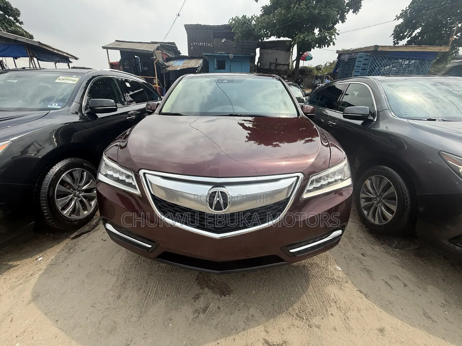 Acura MDX SH 4dr SUV AWD (3.5L 6cyl 9A) 2016 Burgundy