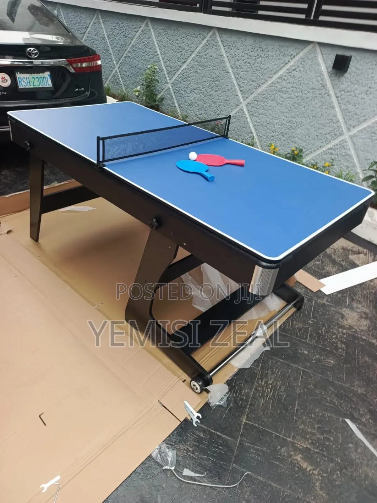 2in1 Snooker/Table Tennis Board With Full Accessories