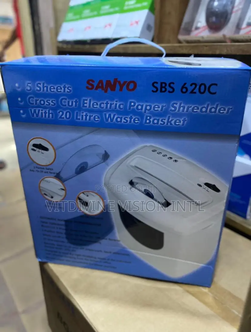 Sanyo SBS-620c Paper Shredder