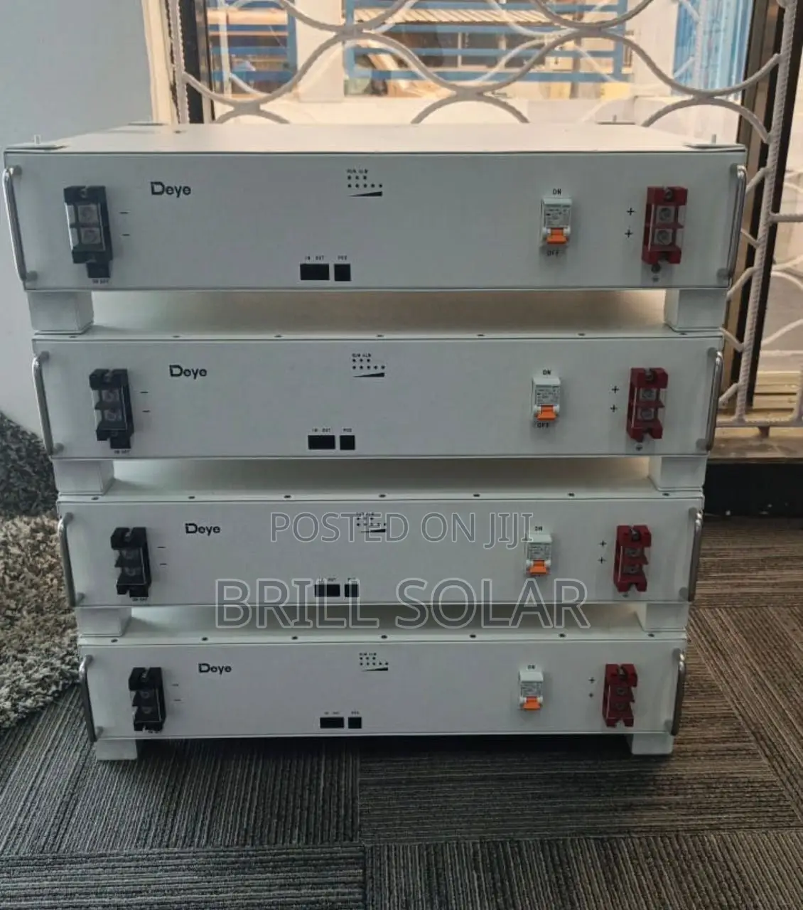 10.24kwh-51.2v Deye Solar Lithium Battery (Se-G10.2)
