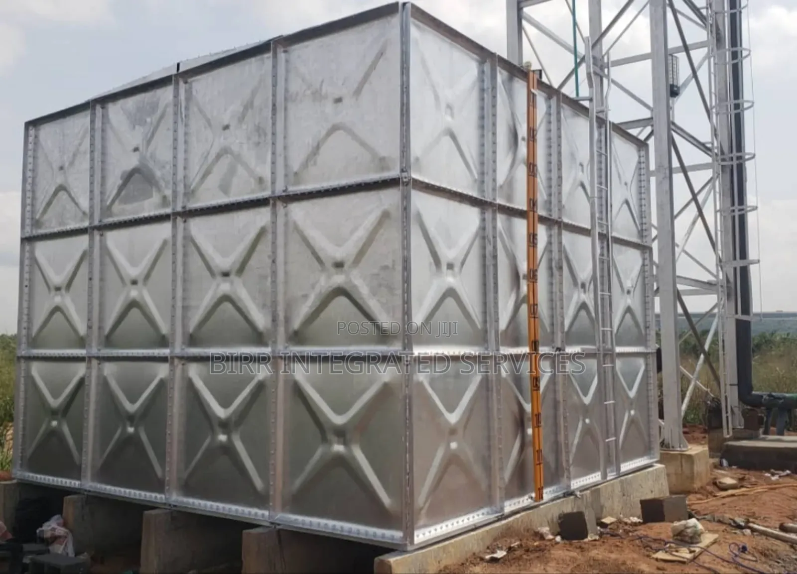 Pressed Steel Braithwaite Tank, Industrial Water Tank
