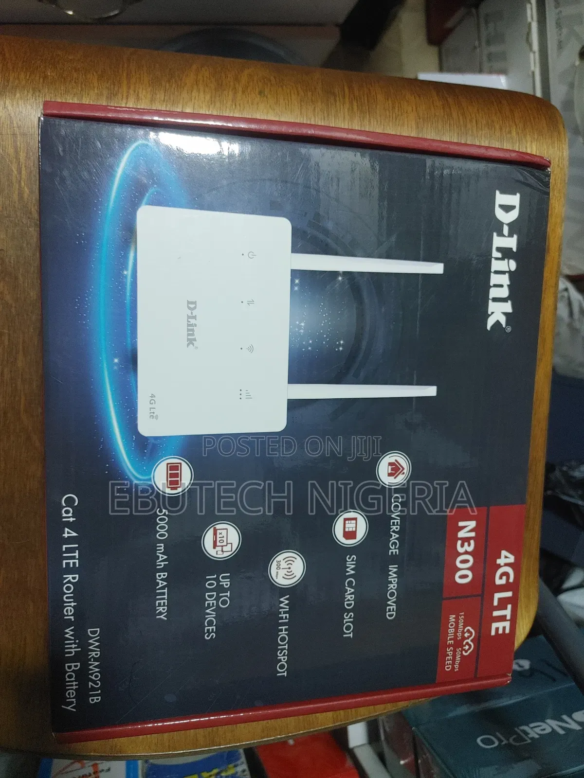 D-Link DWR-M921b/D1 4g N300 Lte Router With Batter