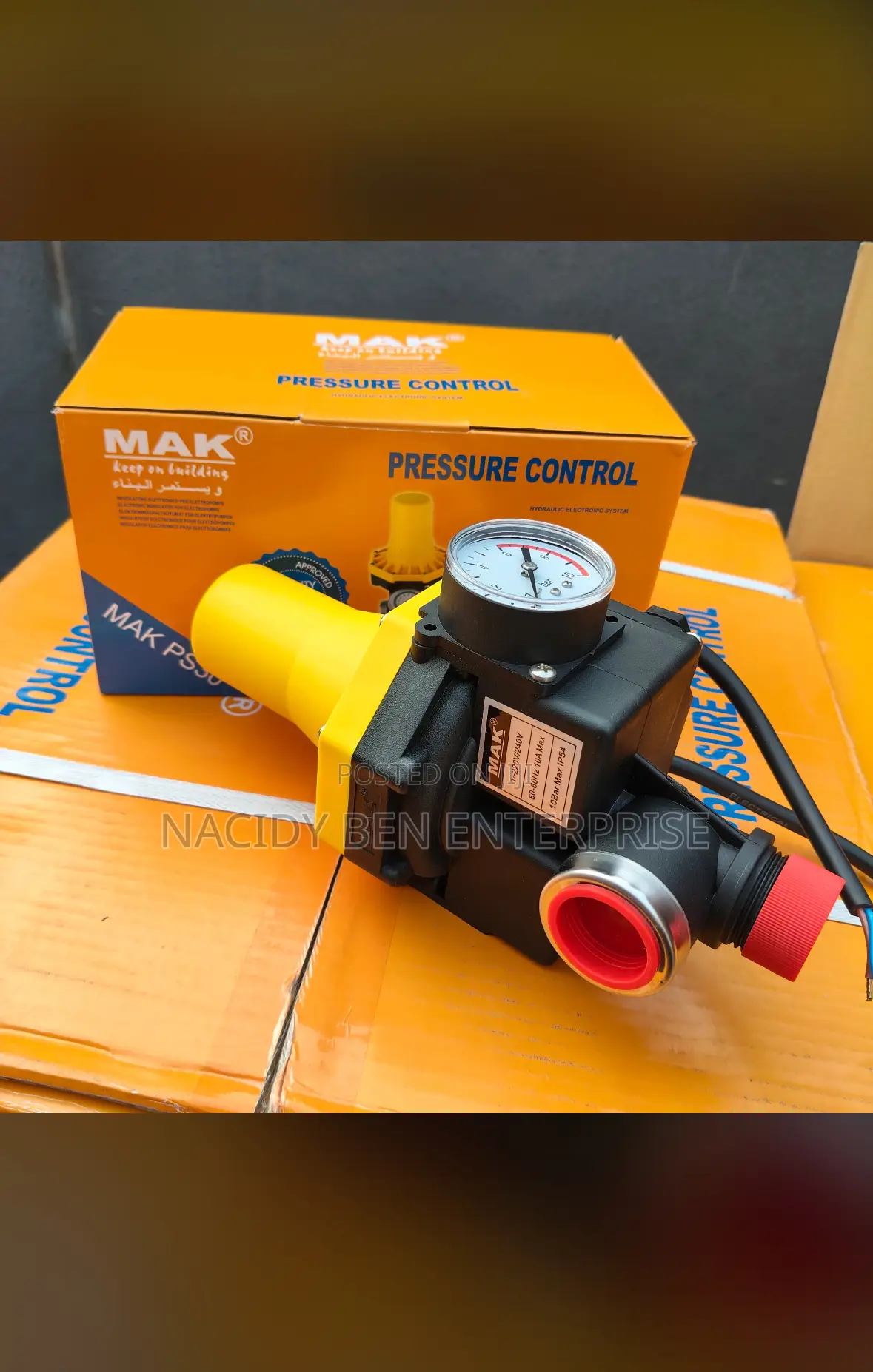 Pressure Control Switch