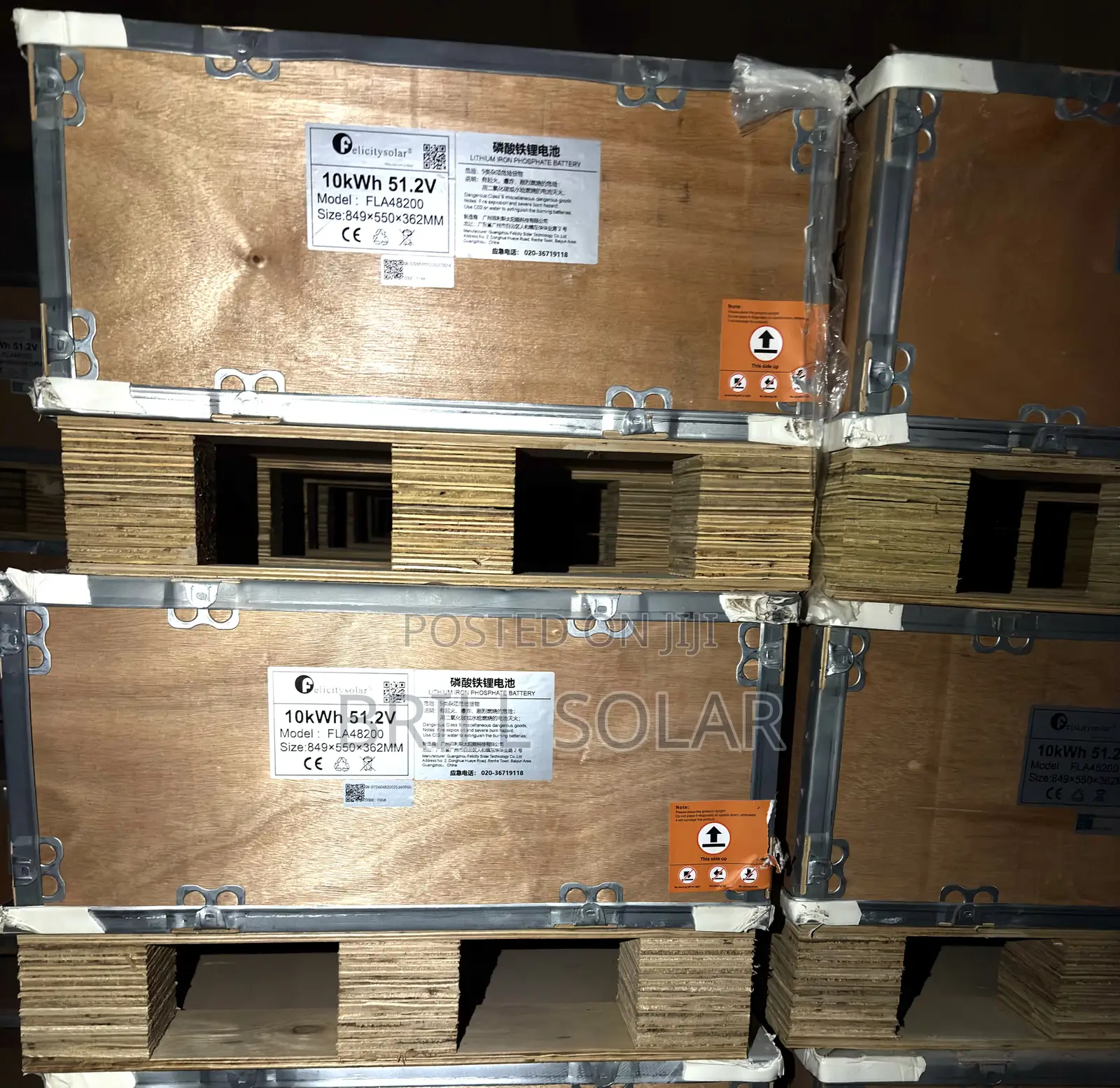 10kwh-51.2v Felicity Solar Lithium Battery(Fla)