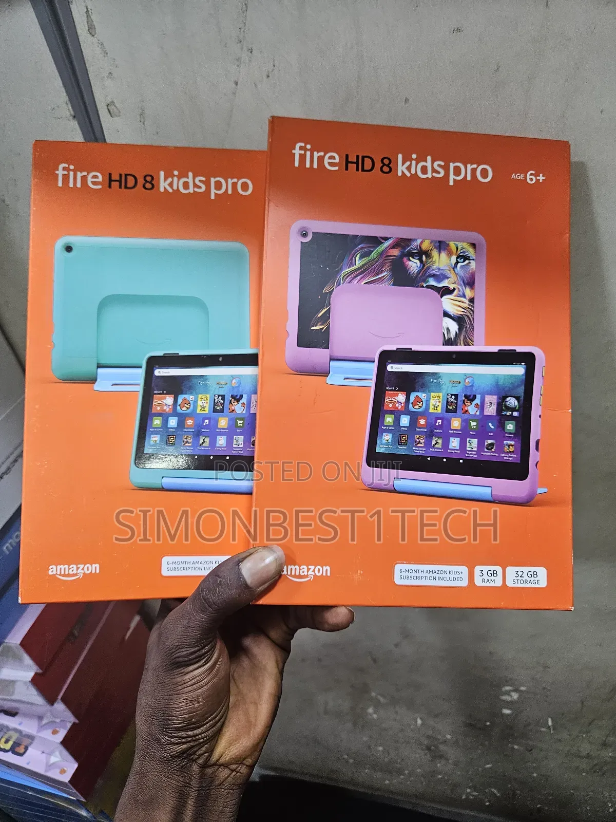 New Amazon Fire HD 8 Kids Pro 32 GB Green