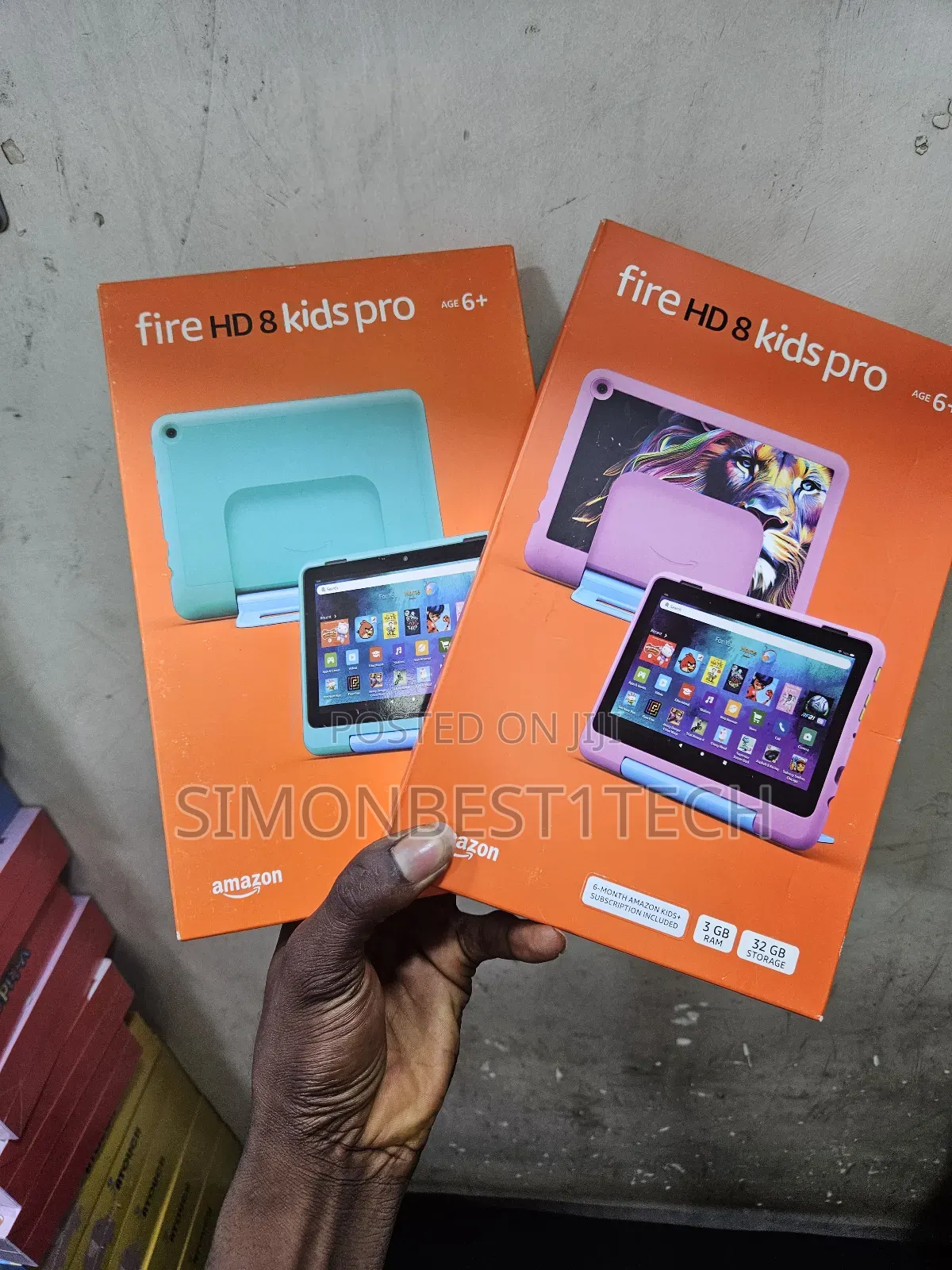 New Amazon Fire HD 8 Kids Pro 32 GB Green
