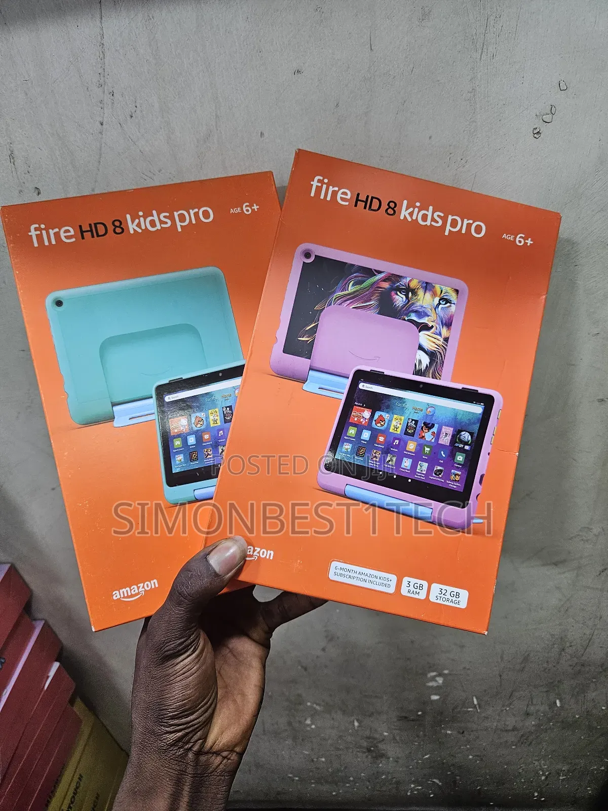 New Amazon Fire HD 8 Kids Pro 32 GB Green