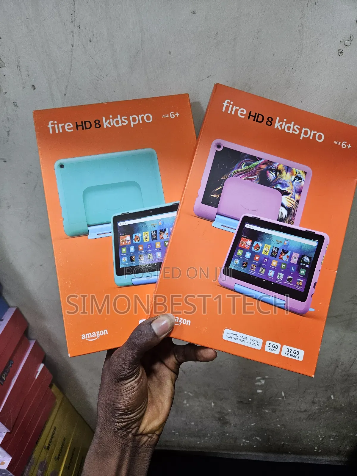 New Amazon Fire HD 8 Kids Pro 32 GB Green