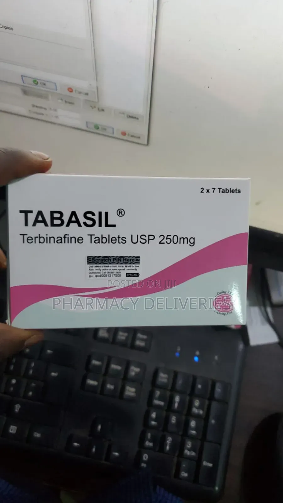 Tabasil (Terbinafine Tablets Usp 250mg) Effective Antifungal Treatment