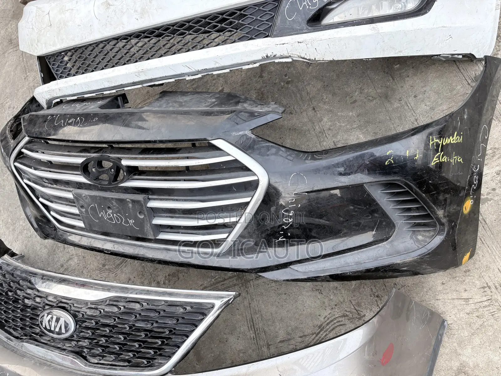 Replacement Complete Bumper Hyundai Elentra 2016 2017
