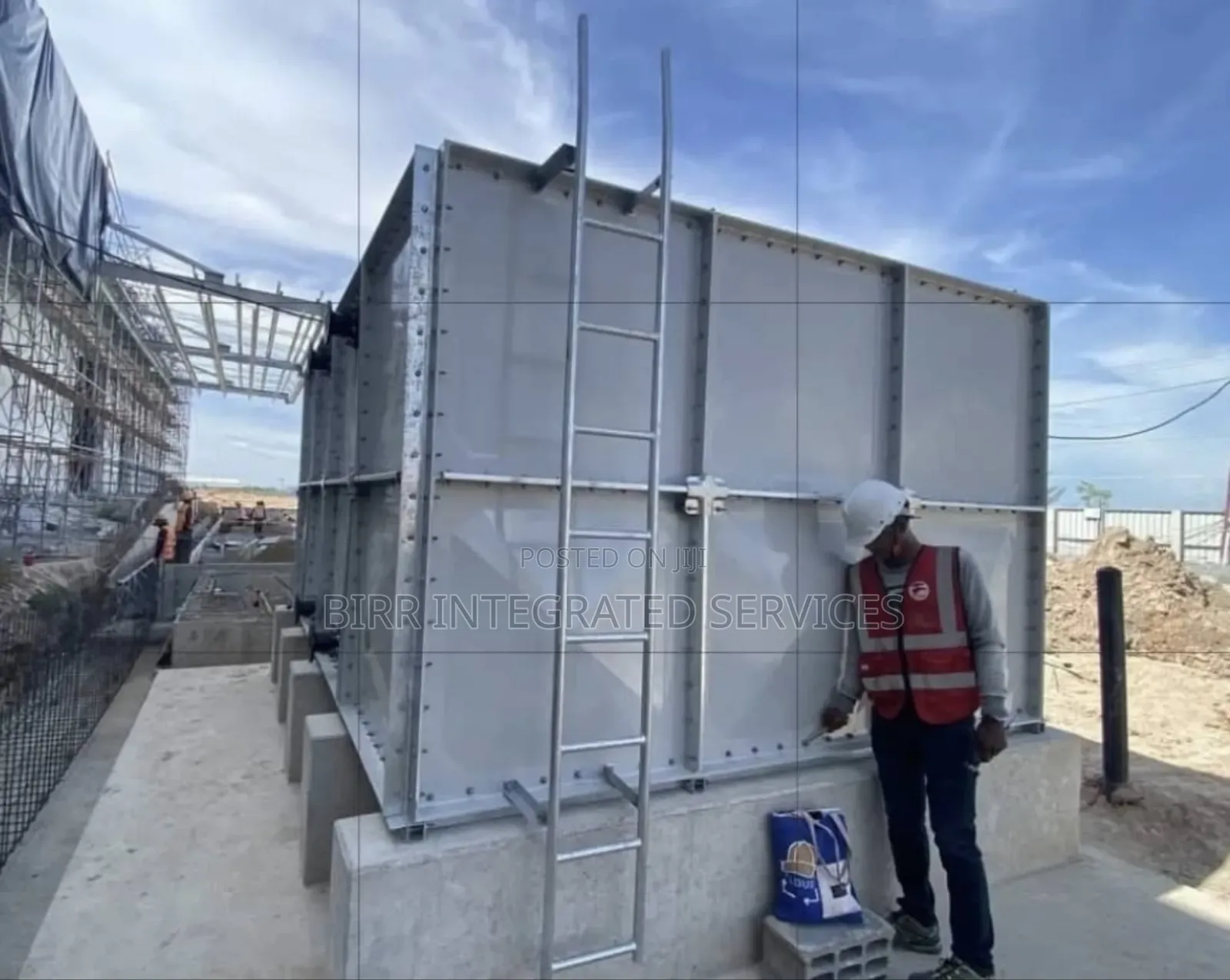 Fibreglass Grp Frp Water Storage Tank
